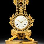 A late 18th century French ormolu mantle clock