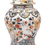 An Imari and bronze mounted vase and cover 19th century