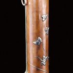 A Tiffany & Co. silver mounted copper vase