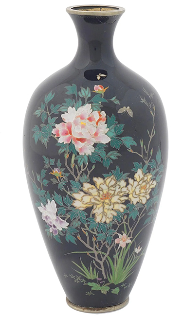 Polychrome Cloisonne Vase